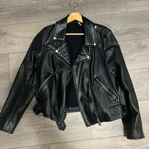 Leather jacket
